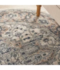 Nourison Quarry Ivory Grey QUA05 4 ft. X Round Rug