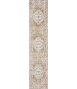 Nourison Home Astra Machine Washable ASW11 Sage Multi 2 ft. 2 in. X 8 ft. Area Rug