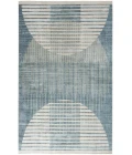 Nourison Astra Machine Washable Blue ASW03 9 ft. X 12 ft. Rectangle Rug