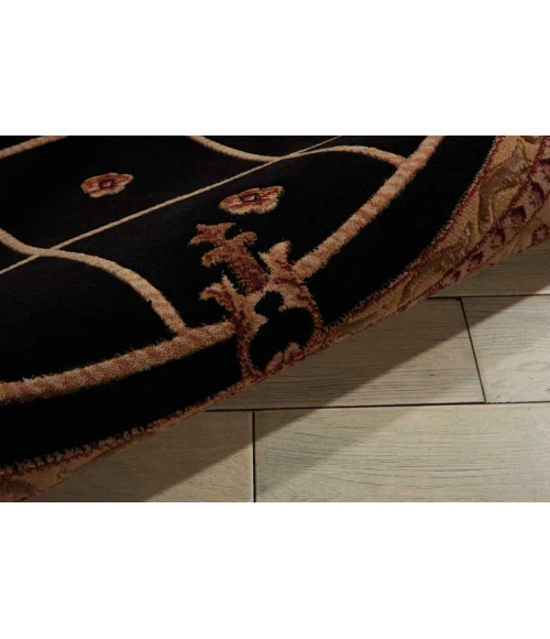 Nourison Ashton House Round Area Rug AS03-Black