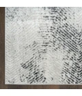 Nourison Dekor Grey Charcoal DEK04 7 ft. 10 in. X 9 ft. 10 in. Rect. Rug