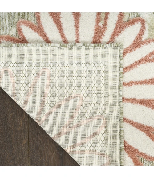 Nourison Aloha Sage Rose ALH33 7 ft. 10 in. X 10 ft. 6 in. Rect. Rug