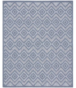 Nourison Home Versatile NRV01 Denim Blue 7 ft. X 10 ft. Area Rug