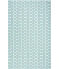 Nourison Twist Reversible Aqua TWS01 4 ft. X 6 ft. Rect. Rug