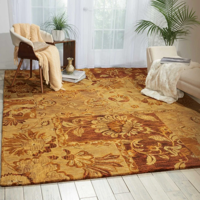 Nourison Home Jaipur Red JA48 2ft.4in. x 8ft. Rect. Rug