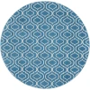 Nourison Home Jubilant JUB19 Blue 8 ft. Round Area Rug