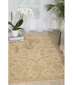 Nourison Home Luminance LUM04 Cream Mint 3 ft. 5 in. X 5 ft. 5 in. Area Rug