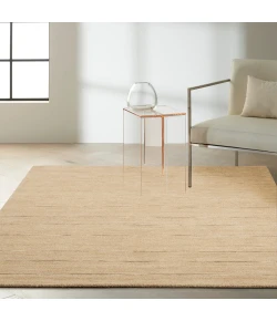 Calvin Klein Halo HAL01 Beige 5 ft. 3 in. X 7 ft. 3 in. Area Rug