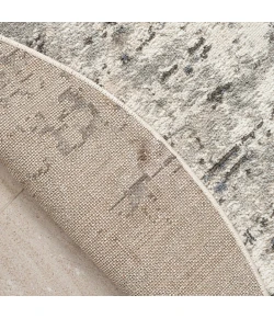 Nourison Home Quarry QUA01 Ivory Blue Grey 8 ft. Round Area Rug