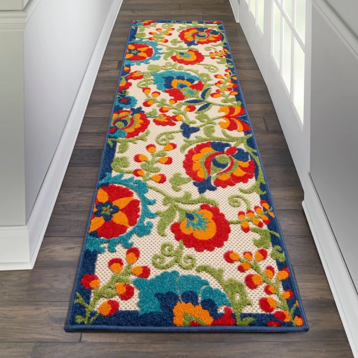 Nourison Aloha Runner Area Rug ALH17-Multicolor