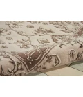 Nourison Home Regal Taupe REG09 8ft.6in. x 11ft.6in. Rect. Rug
