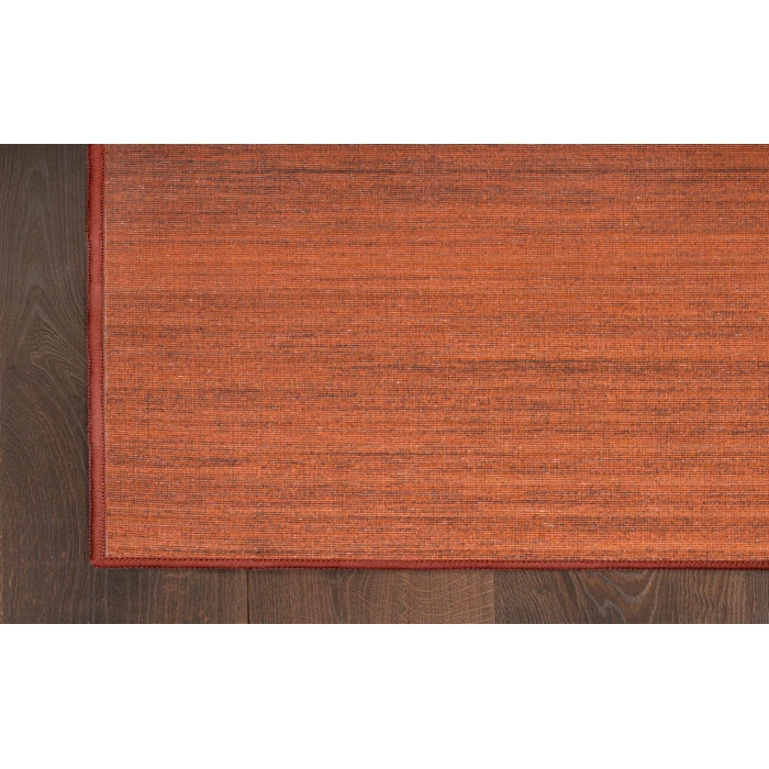 Nourison Washable Essentials Brick WAE01 2 ft. 2 in. X 10 ft. Rectangle Rug