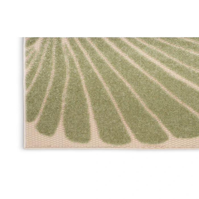 Nourison Aloha Green Yellow ALH24 3 ft. 6 in. X 5 ft. 6 in. Rectangle Rug