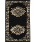 Nourison Grafix Black GRF14 2 ft. X 6 ft. Rectangle Rug