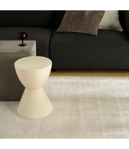 Nourison Nordic Ivory Beige NRC06 8 ft. X 10 ft. Rect. Rug