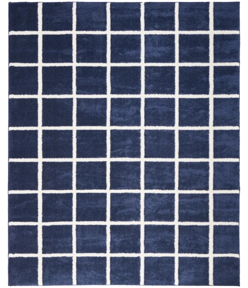 DKNY West End Ave Navy Ivory WTE01 9 ft. X 12 ft. Rect. Rug