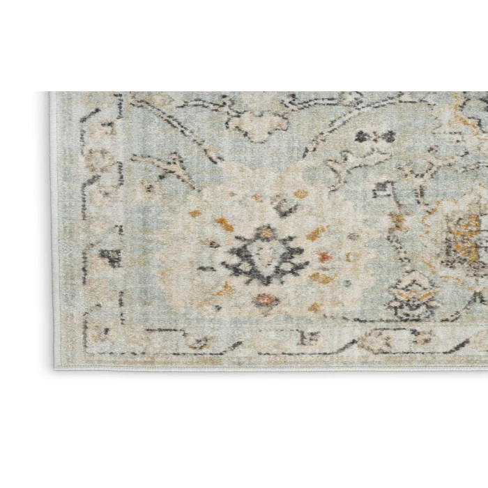 Nourison Oushak Home Mint OUS01 8 ft. X 9 ft. 10 in. Rectangle Rug