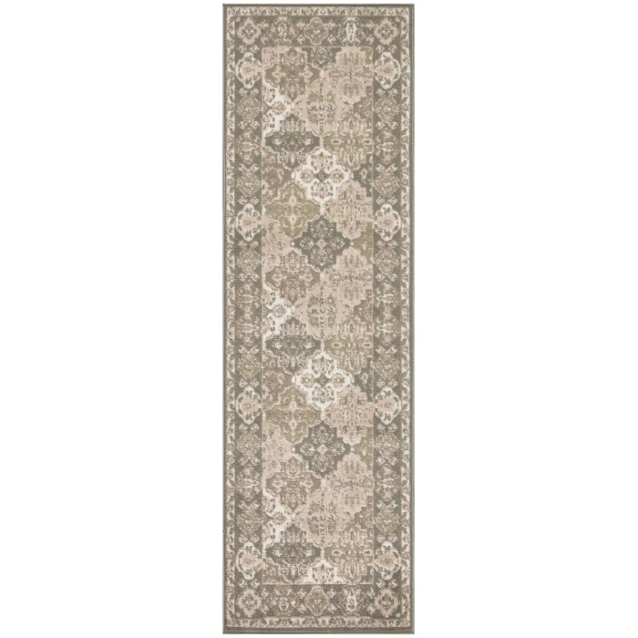 Nourison Grafix Green GRF31 2 ft. X 6 ft. Rect. Rug