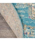 Nourison Passion Round Area Rug PSN03-Light Blue