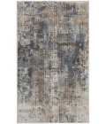 Nourison Quarry Blue Beige QUA02 2 ft. X 4 ft. Rect. Rug
