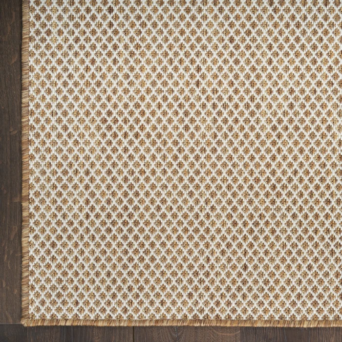 Nourison Home Courtyard Jute Ivory COU01 2 ft. X 6 ft. Rectangle Rug