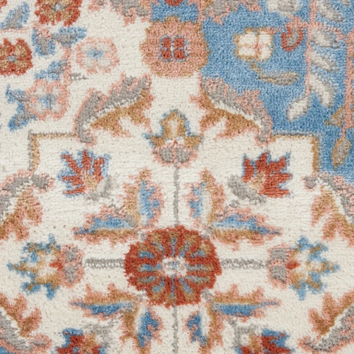 Nourison Elation Area Rug ETN08-Ivory Blue