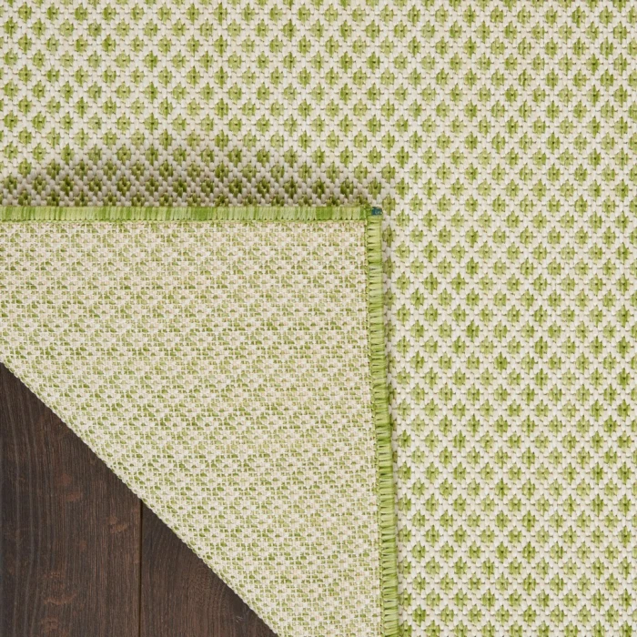 Nourison Courtyard Area Rug COU01-Ivory Green