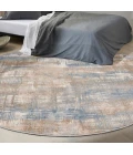 Calvin Klein Rush Area Rug CK951 Blue/Beige