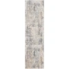 Nourison Home Rustic Textures RUS05 Beige Grey 2 ft. 2 in. X 7 ft. 6 in. Area Rug