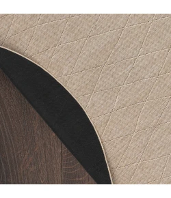 Nourison Home Washable Solutions WSL01 Natural 8 ft. Round Area Rug