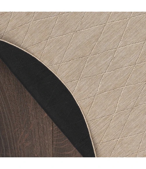 Nourison Washable Solutions Natural WSL01 8 ft. X Round Rug