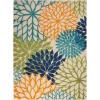 Nourison Home Aloha ALH05 Multicolor 7 ft. X 10 ft. Area Rug