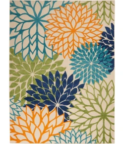 Nourison Home Aloha ALH05 Multicolor 7 ft. X 10 ft. Area Rug