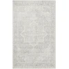 Nourison Home Astra Machine Washable ASW12 Grey 3 ft. 3 in. X 5 ft. Area Rug