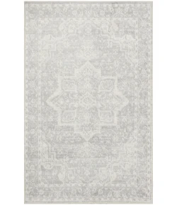Nourison Home Astra Machine Washable ASW12 Grey 3 ft. 3 in. X 5 ft. Area Rug