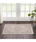 Nourison Tranquil Area Rug TRA06-Ivory/Pink