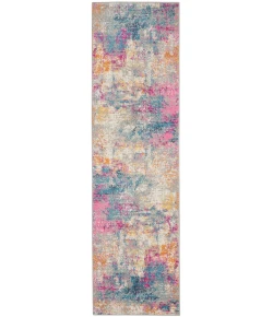 Nourison Home Passion PSN36 Ivory Multicolor 2 ft. 2 in. X 10 ft. Area Rug