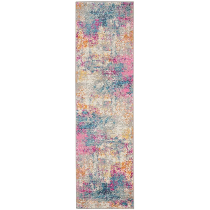 Nourison Passion Runner Area Rug PSN36-Ivory/Multi