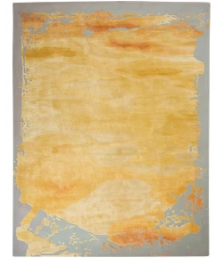 Nourison Home Prismatic PRS19 Grey Gold 7 ft. 9 in. X 9 ft. 9 in. Area Rug