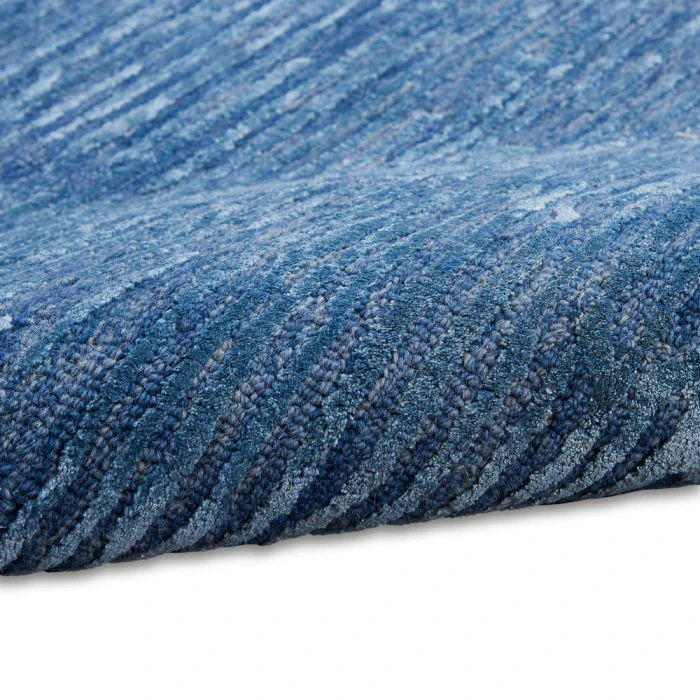 Calvin Klein Linear Area Rug LNR01 Blue