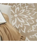 Nourison Jubilant Taupe JUB06 9 ft. X 12 ft. Rect. Rug