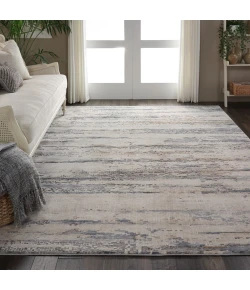 Nourison Home Rustic Textures RUS04 Beige Grey 7 ft. 10 in. X 10 ft. 6 in. Area Rug