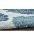 Nourison Garden Oasis Blue GOA04 6 ft. X 9 ft. Rectangle Rug