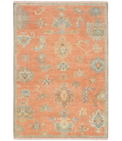 Nourison Home Odessa ODS04 Brick Multicolor 5 ft. 6 in. X 8 ft. Area Rug