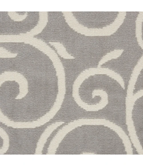 Nourison Grafix Round Area Rug GRF19-Grey
