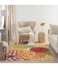 Nourison Aloha Indoor/Outdoor Area Rug ALH05-Red Multi Colored
