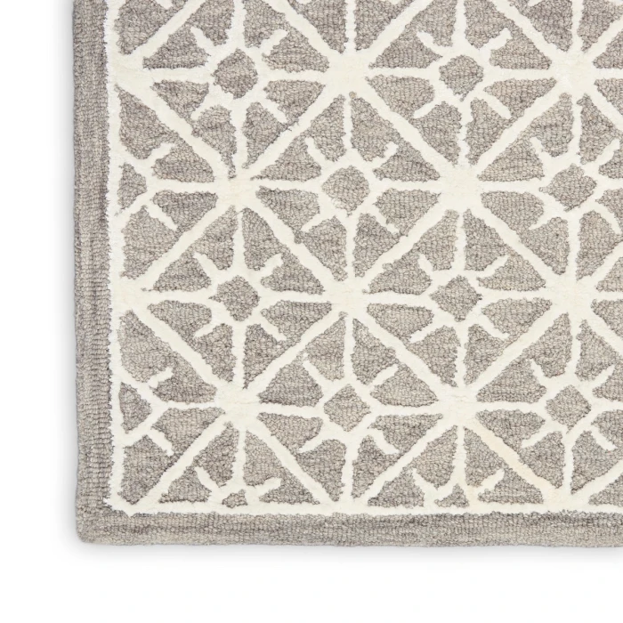 Nicole Curtis Machine Washable Series 2 Area Rug SR201 Black 5' x 7'