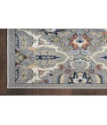 Nourison Allur Grey ALR03 2 ft. 3 in. X 7 ft. 6 in. Rectangle Rug