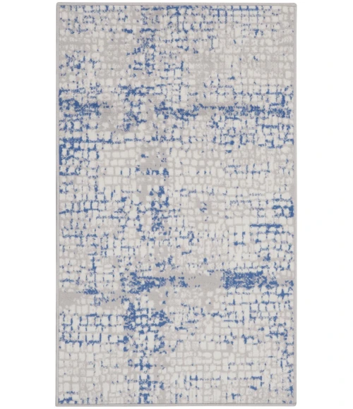 Nourison Whimsicle Area Rug WHS07-Grey Blue