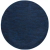 Nourison Home Nourison Essentials NRE01 Midnight Blue 6 ft. Round Area Rug